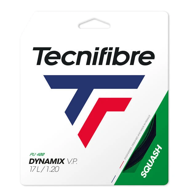 Tecnifibre Dynamix VP 17L Squash String (Black) 1 Tecnifibre Dynamix VP 17L Squash String (Black)