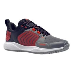 K-Swiss Ultrashot Team Men's Tennis Shoe (Grey/Black/Orange) 11 K-Swiss Ultrashot Team Men's Tennis Shoe (Grey/Black/Orange) -Head Store 07395 052.01