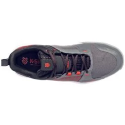 K-Swiss Ultrashot Team Men's Tennis Shoe (Grey/Black/Orange) 10 K-Swiss Ultrashot Team Men's Tennis Shoe (Grey/Black/Orange) -Head Store 07395 052.06