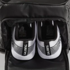 Salming Multi Sport Backpack Racquet Bag (Black) -Head Store 1159873 0101 shoe compartment