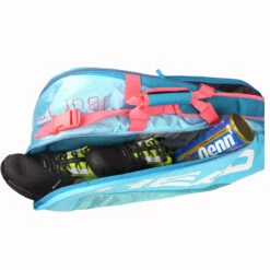 Head Tour Team Combi 6 Pack Racquet Bag (Blue/Pink) -Head Store 283150BLPK 2