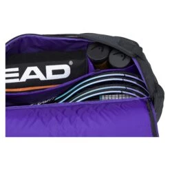 Head R-PET Gravity Duffel Sport Racquet Bag (Black) 7 Head R-PET Gravity Duffel Sport Racquet Bag (Black) -Head Store 283202 Gravity Sport Bag 6