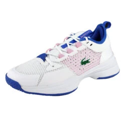 Lacoste AG-LT21 Textile Women's Tennis Shoes (White/Pink) 9 Lacoste AG-LT21 Textile Women's Tennis Shoes (White/Pink) -Head Store 44SFA0040 1Y9 1