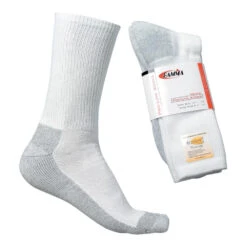 Gamma Men's Pro-Line Socks (White)