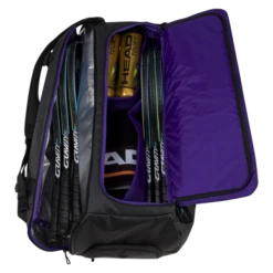 Head R-PET Gravity Duffel 12 Pack Racquet Bag (Black) -Head Store 6gravityduffelblack