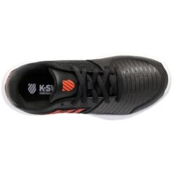 K-Swiss Court Express OMNI Junior Tennis Shoe (Black/White/Orange) -Head Store 86609 060.06