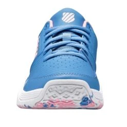 K-Swiss Court Express OMNI Junior Tennis Shoe (Blue/Pink/White) -Head Store 86609 454.02
