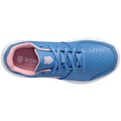 K-Swiss Court Express OMNI Junior Tennis Shoe (Blue/Pink/White) -Head Store 86609 454.06