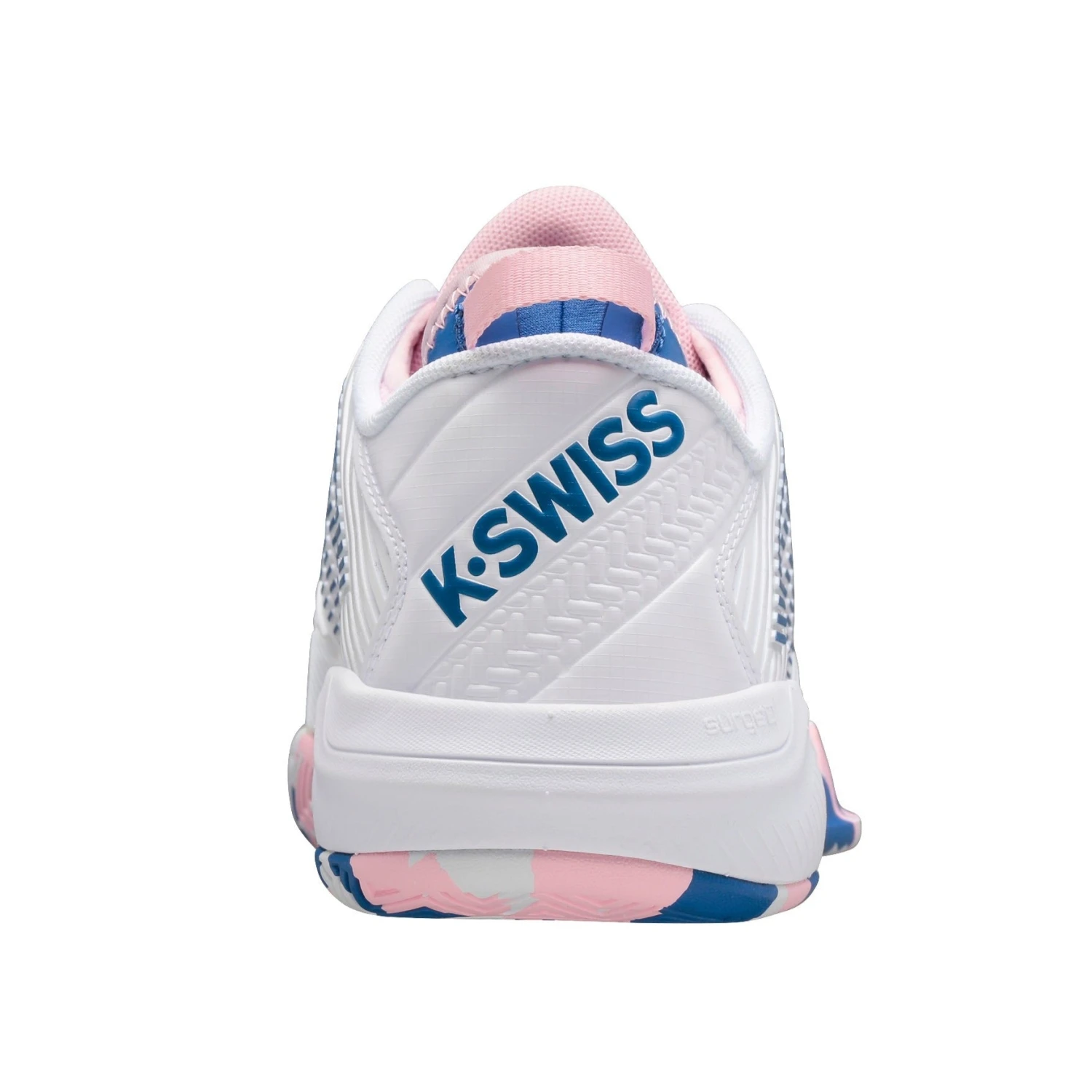 K-Swiss Hypercourt Supreme Women's Tennis Shoe (White/Star Sapphire/Orchid Pink) 5 K-Swiss Hypercourt Supreme Women's Tennis Shoe (White/Star Sapphire/Orchid Pink) - Image 5