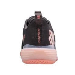 K-Swiss Ultrashot 3 Women's Tennis Shoe (Asphalt/Peach/White) -Head Store 96988 007.03