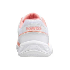 K-Swiss Bigshot Light 4 Women's Tennis Shoe (White/Peach) -Head Store 96989 683.03