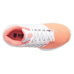 K-Swiss Bigshot Light 4 Women's Tennis Shoe (White/Peach) -Head Store 96989 683.06