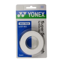 Yonex Super Grap Tough Overgrip 3 Pack (White)