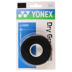 Yonex Dry Grap Overgrip 3 Pack (Black)