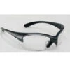 Black Knight Stiletto Eyeguard Small (Black/Silver)