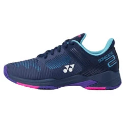 Yonex Power Cushion Sonicage 2 Women's Tennis Shoe (Navy/Blue Purple) -Head Store AC SL1365 3