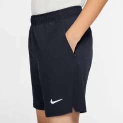 Nike Boy's Court Flex Ace Shorts (Obsidian/White) -Head Store CI9409 452 PHSYM001 3144