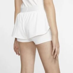 Nike Girl's Court Dri-Fit Flex Shorts (White) 10 Nike Girl's Court Dri-Fit Flex Shorts (White) -Head Store CJ0948 100 PHSBM001 1000