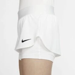 Nike Girl's Court Dri-Fit Flex Shorts (White) 14 Nike Girl's Court Dri-Fit Flex Shorts (White) -Head Store CJ0948 100 PHSYM002 1000