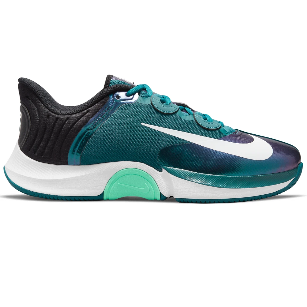 Nike Air Zoom GP Turbo Men's Tennis Shoe (Dark Green/White/Black) 1 Nike Air Zoom GP Turbo Men's Tennis Shoe (Dark Green/White/Black)