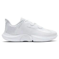Nike Air Zoom GP Turbo Women's Tennis Shoe (White/Silver)