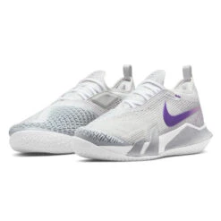 Nike React Vapor NXT Women's Tennis Shoe (Light Grey/Purple/Fuchsia) 15 Nike React Vapor NXT Women's Tennis Shoe (Light Grey/Purple/Fuchsia) -Head Store CV0742 024 PHCFH001 3144