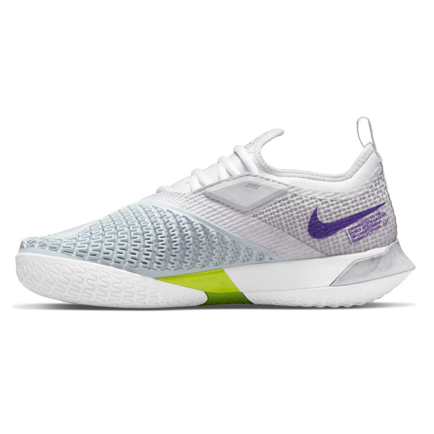 Nike React Vapor NXT Women's Tennis Shoe (Light Grey/Purple/Fuchsia) 10 Nike React Vapor NXT Women's Tennis Shoe (Light Grey/Purple/Fuchsia) - Image 10
