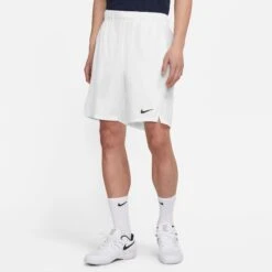 Nike Men's Dri-FIT Victory 9-Inch Shorts (White/Black) -Head Store CV2545 100 PHSFM001 3144
