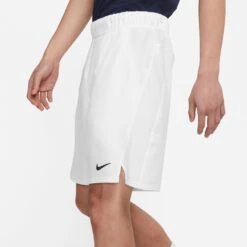 Nike Men's Dri-FIT Victory 9-Inch Shorts (White/Black) -Head Store CV2545 100 PHSYM002 3144