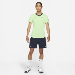 Nike Men's Rafa Dri-FIT ADV Top (Lime Glow/Obsidian) 7 Nike Men's Rafa Dri-FIT ADV Top (Lime Glow/Obsidian) -Head Store CV2802 345 PHSYM002 3144