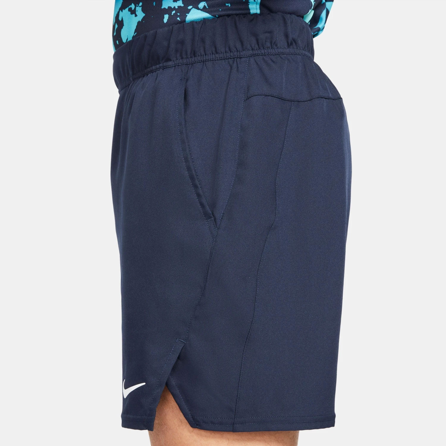 Nike Men's Dri-FIT Victory 7-Inch Shorts (Obsidian/White) 6 Nike Men's Dri-FIT Victory 7-Inch Shorts (Obsidian/White) - Image 6