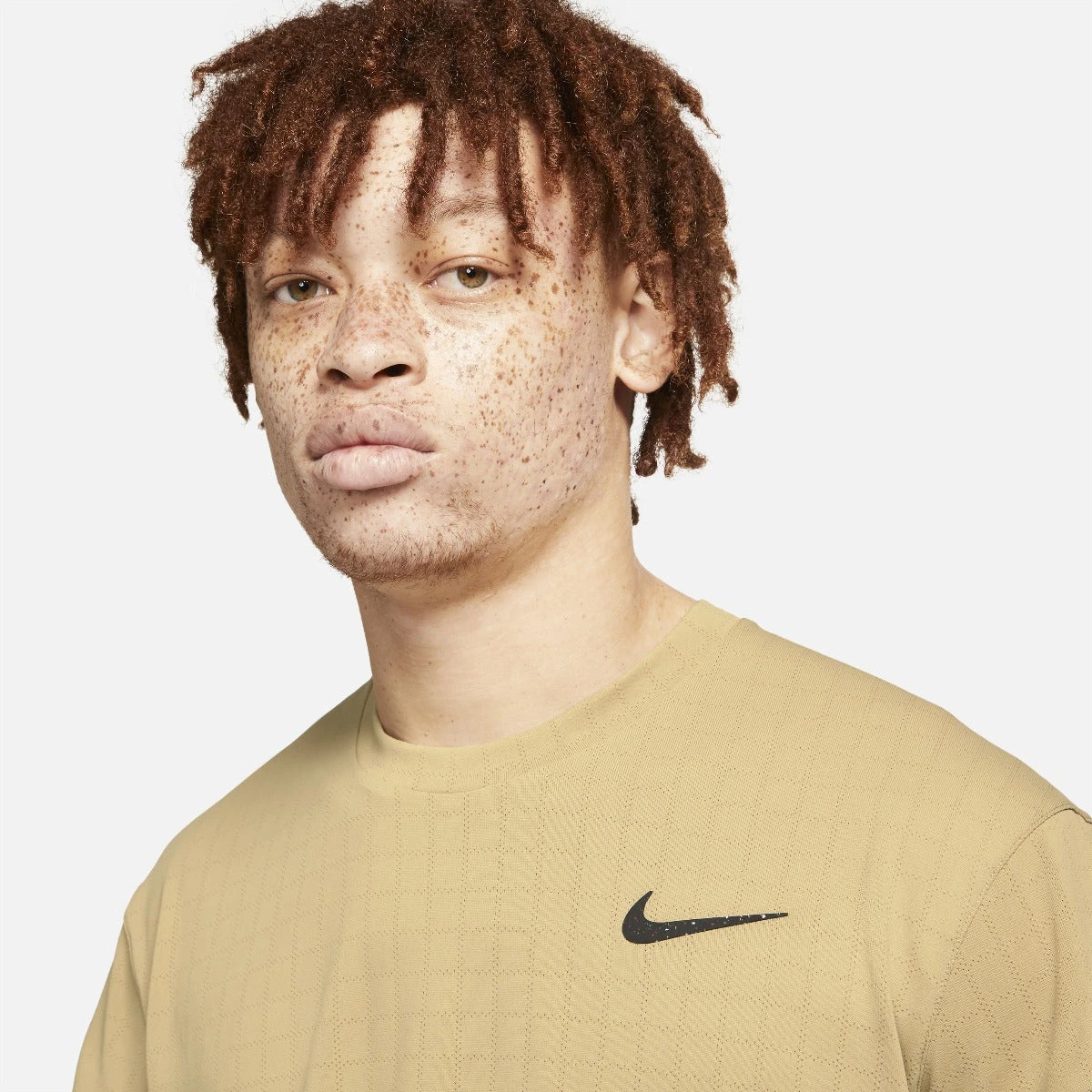 Nike Men's Dri-FIT Breathe Slam Top (Parachute Beige) 3 Nike Men's Dri-FIT Breathe Slam Top (Parachute Beige) - Image 3