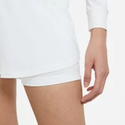 Nike Women's Dri-FIT Advantage Shorts (White/Black) -Head Store CV4792 100 PHSYM003 3144