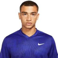 Nike Men's Dry Victory Print Top (Concord/Black/White) -Head Store CV7858 471 PHSYM001 3144