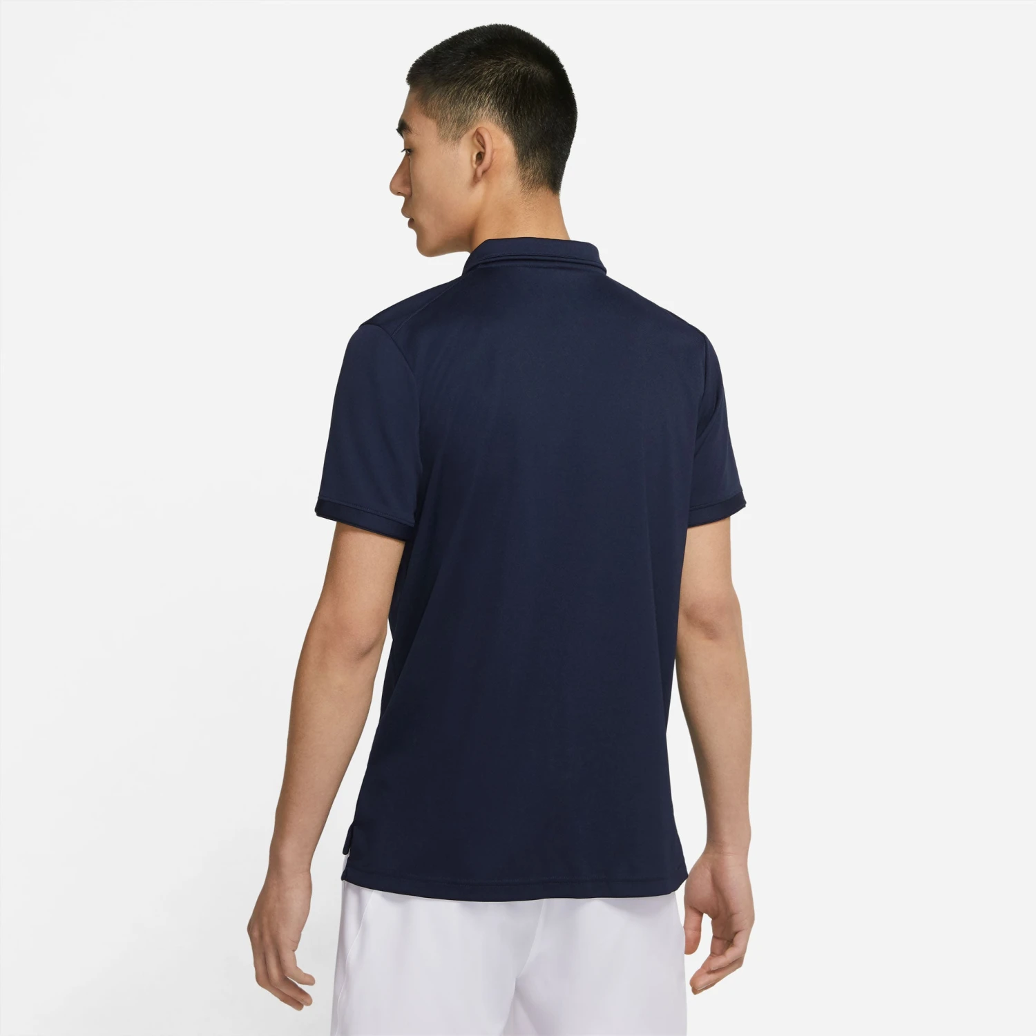 Nike Men's Dri-FIT Victory Polo (Obsidian/White) 4 Nike Men's Dri-FIT Victory Polo (Obsidian/White) - Image 4