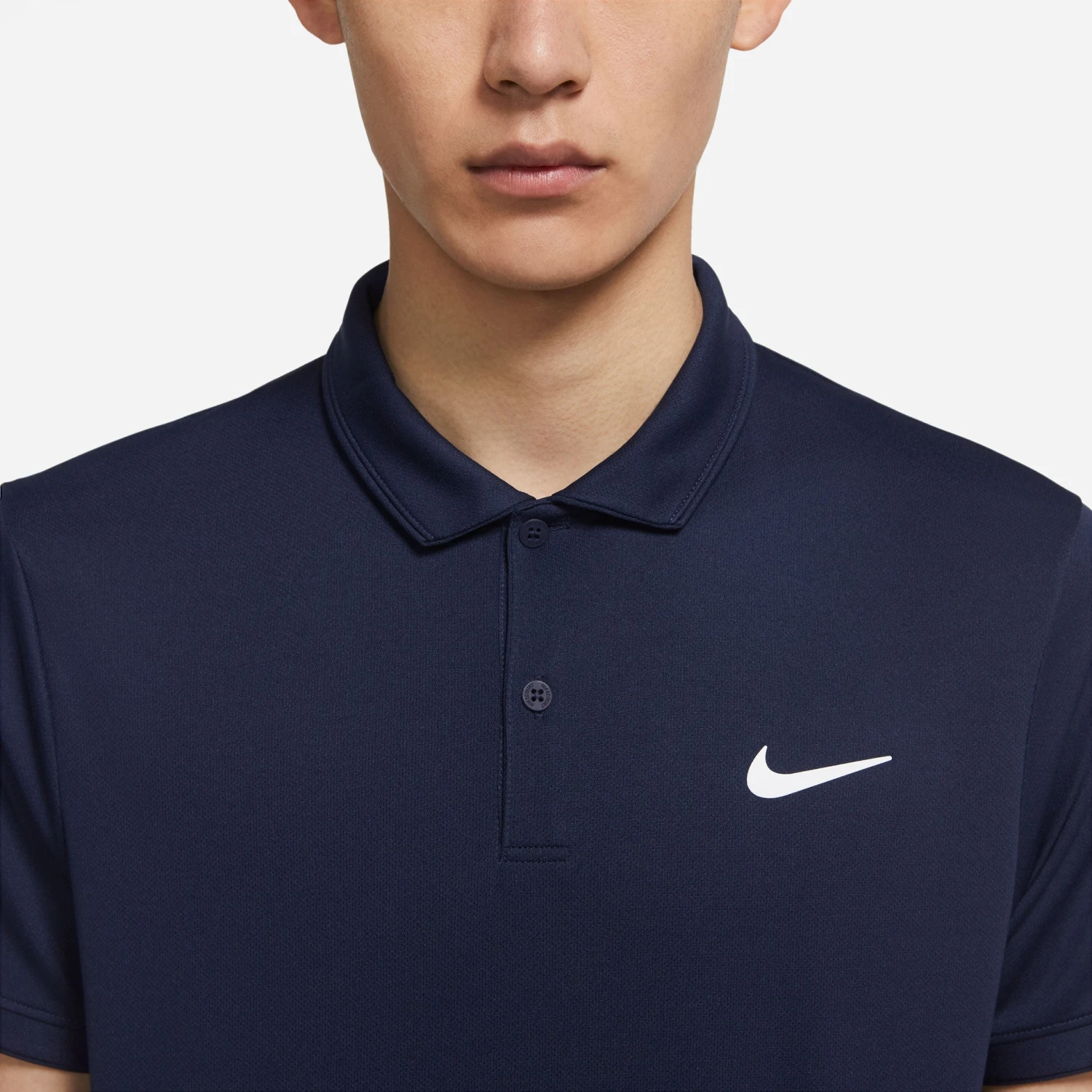 Nike Men's Dri-FIT Victory Polo (Obsidian/White) 5 Nike Men's Dri-FIT Victory Polo (Obsidian/White) - Image 5