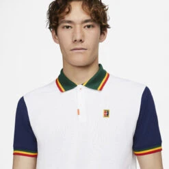 Nike Men's Dri-FIT Slim-Fit NYC Slam Polo (White/Binary Blue) -Head Store DA4379 100 PHSYM001 3144