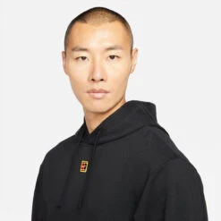 Nike Men's Fleece Heritage Tennis Hoodie (Black) -Head Store DA5711 010 PHSYM001 3144