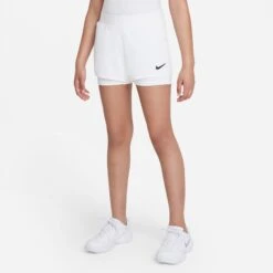 Nike Girls' Dri-FIT Victory Shorts (White/Black) -Head Store DB5612 100 PHSFM001 3144