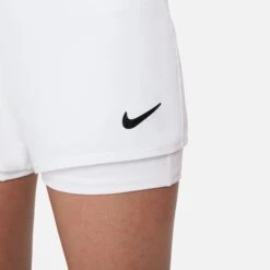 Nike Girls' Dri-FIT Victory Shorts (White/Black) -Head Store DB5612 100 PHSYM002 3144