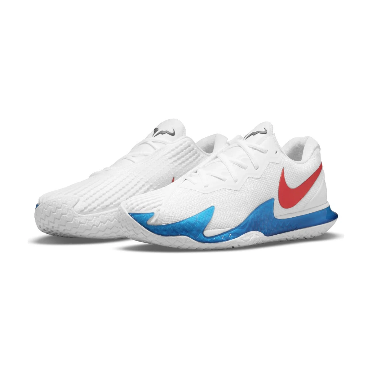 Nike Zoom Vapor Cage 4 Rafa Men's Tennis Shoe (White/Red/Blue) 6 Nike Zoom Vapor Cage 4 Rafa Men's Tennis Shoe (White/Red/Blue) - Image 6