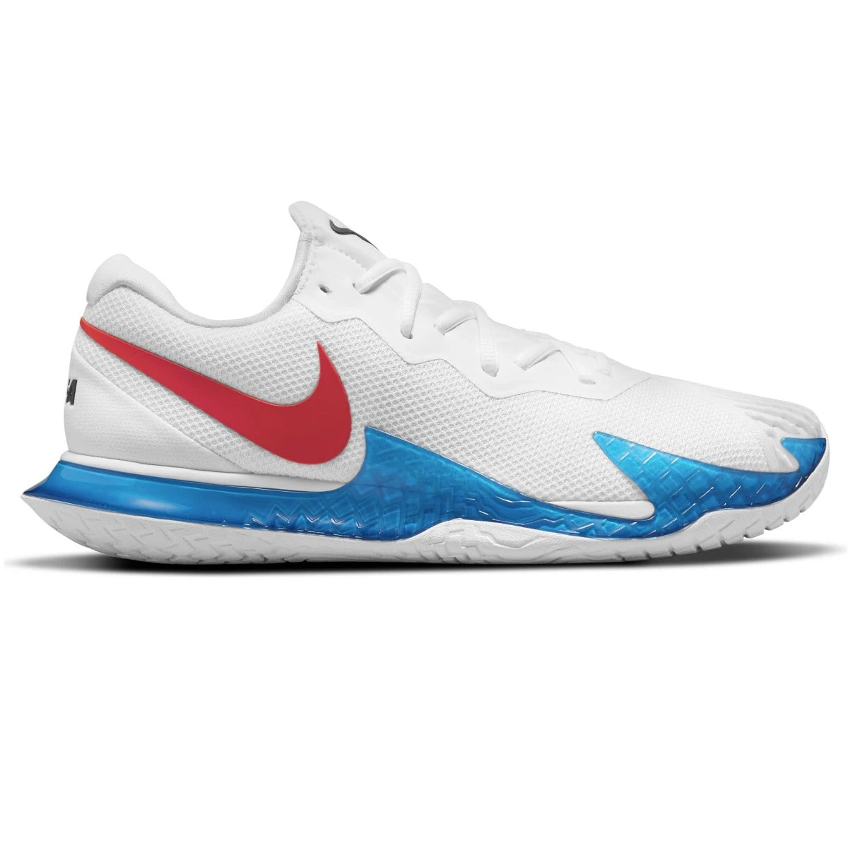 Nike Zoom Vapor Cage 4 Rafa Men's Tennis Shoe (White/Red/Blue) 1 Nike Zoom Vapor Cage 4 Rafa Men's Tennis Shoe (White/Red/Blue)