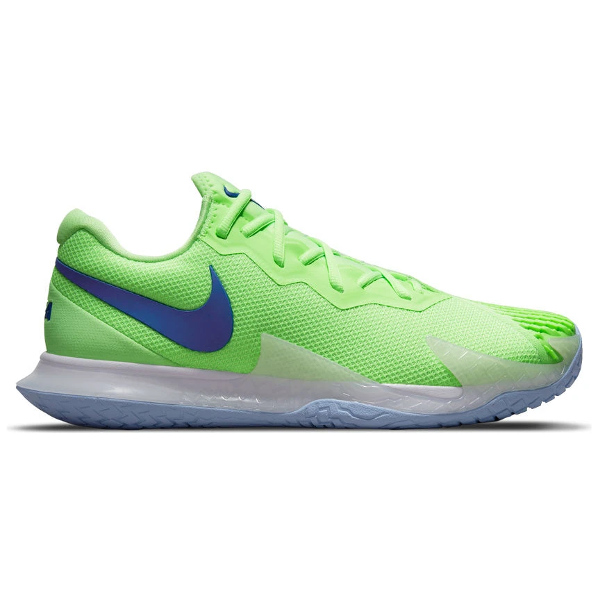 Nike Zoom Vapor Cage 4 Rafa Men's Tennis Shoe (Lime/Blue/White) 1 Nike Zoom Vapor Cage 4 Rafa Men's Tennis Shoe (Lime/Blue/White)