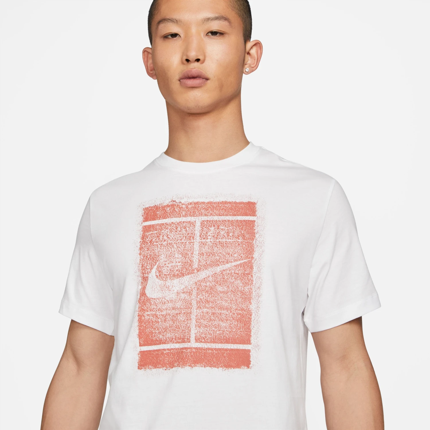 Nike Men's Seasonal Top (White/Martian Sunrise) 3 Nike Men's Seasonal Top (White/Martian Sunrise) - Image 3