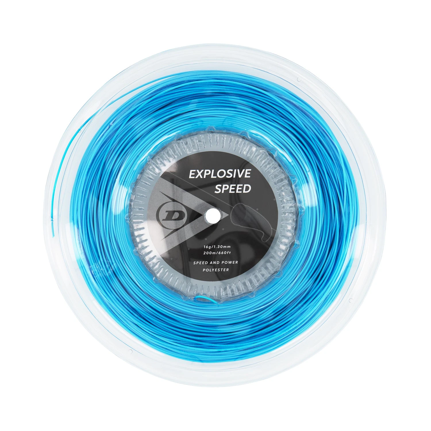 Dunlop Explosive Speed 16/1.30 Tennis String Reel (Blue) 1 Dunlop Explosive Speed 16/1.30 Tennis String Reel (Blue)