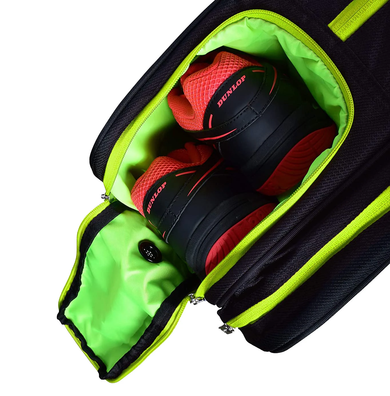 Dunlop Elite Tournament Thermo Bag (Black/Yellow) 3 Dunlop Elite Tournament Thermo Bag (Black/Yellow) - Image 3