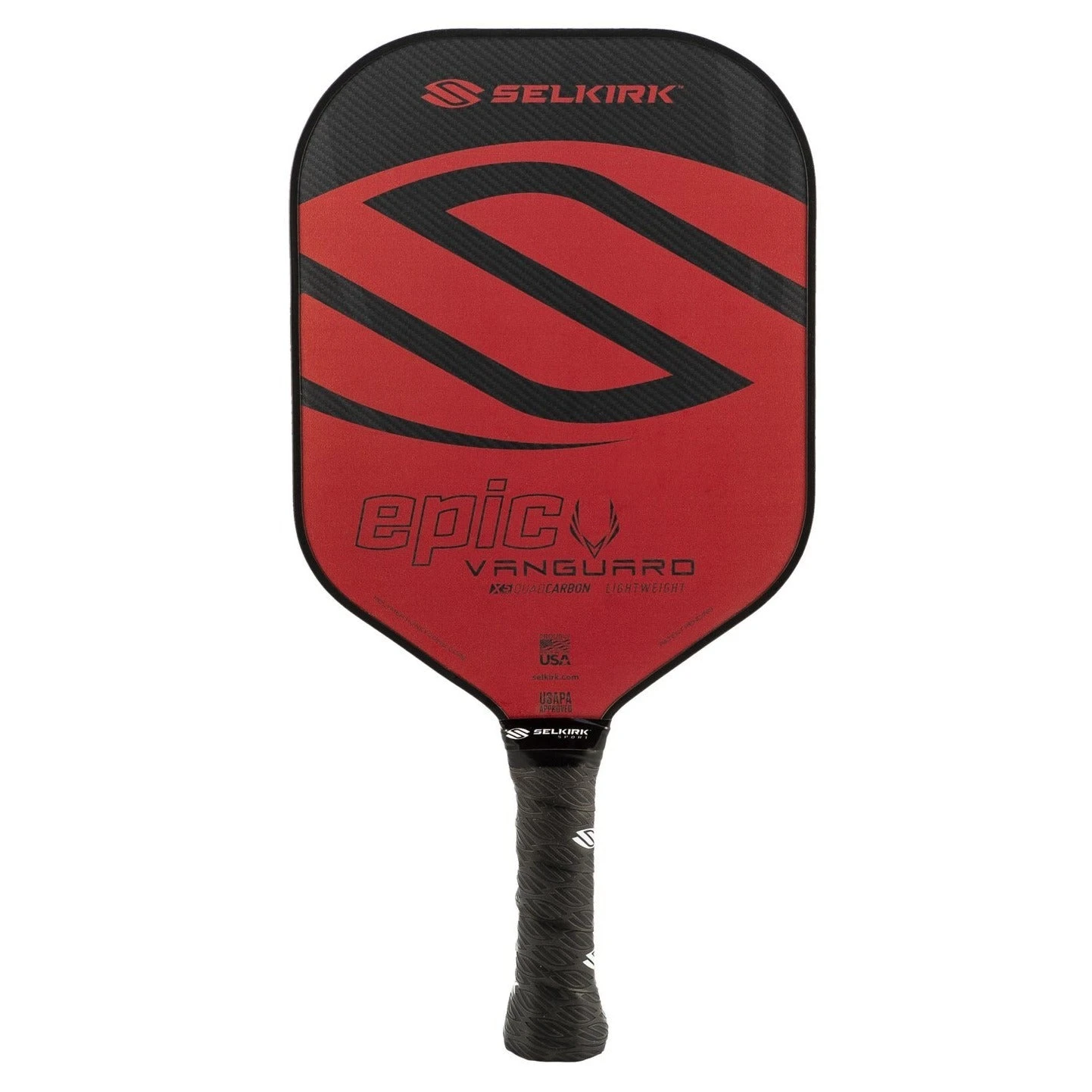 Selkirk Vanguard Hybrid Epic Lightweight (Crimson/Black) 1 Selkirk Vanguard Hybrid Epic Lightweight (Crimson/Black)