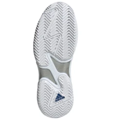 Adidas Barricade Men's Tennis Shoe (Royal Blue/Cloud White/Silver Metallic) -Head Store FZ3936 FTW photo bottom white