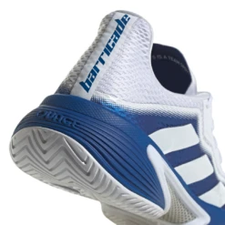 Adidas Barricade Men's Tennis Shoe (Royal Blue/Cloud White/Silver Metallic) -Head Store FZ3936 FTW photo detail 1 white