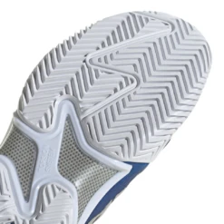 Adidas Barricade Men's Tennis Shoe (Royal Blue/Cloud White/Silver Metallic) -Head Store FZ3936 FTW photo detail 2 white